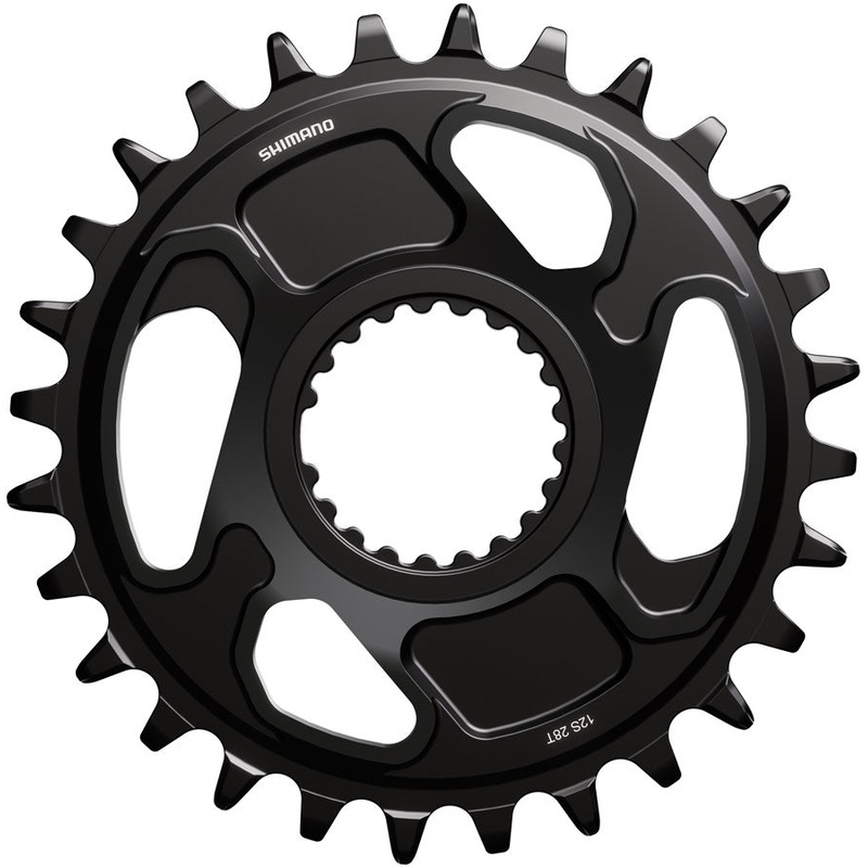 Shimano Deore XT SM-CRM86 1x Direct Mount Chainring – 28t Shimano Direct Mount For 12-Speed HG+ Chain Fits FC-M8200 Crank BLK