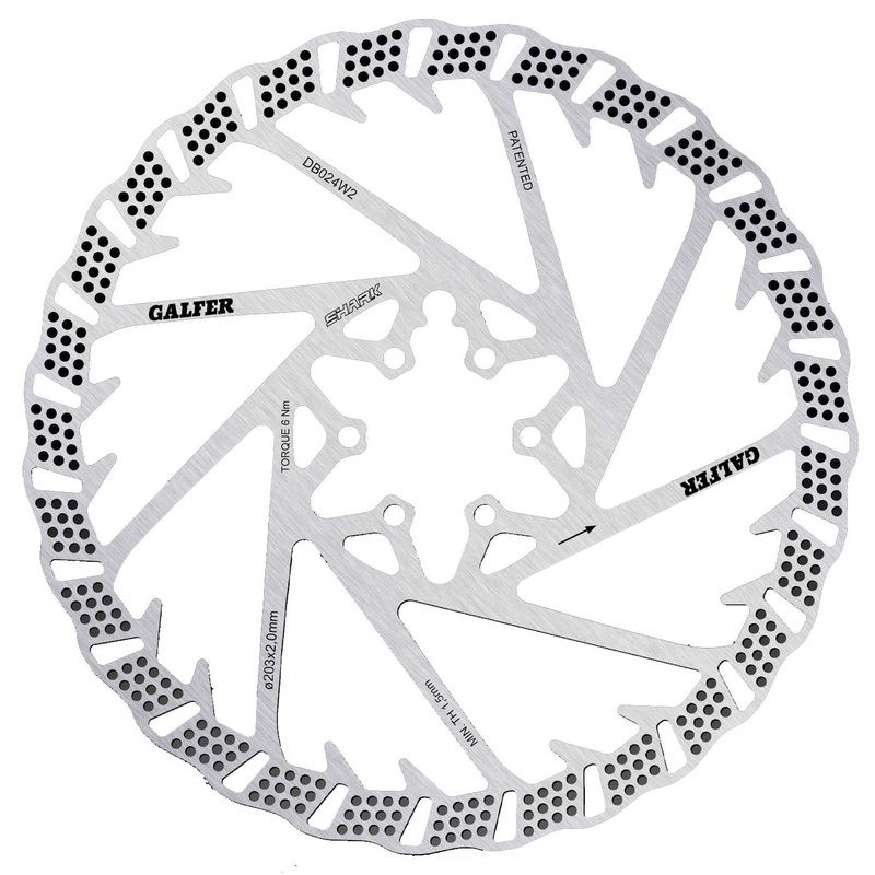 Disco Galfer Shark  – 203 mm|203mm|Grigio