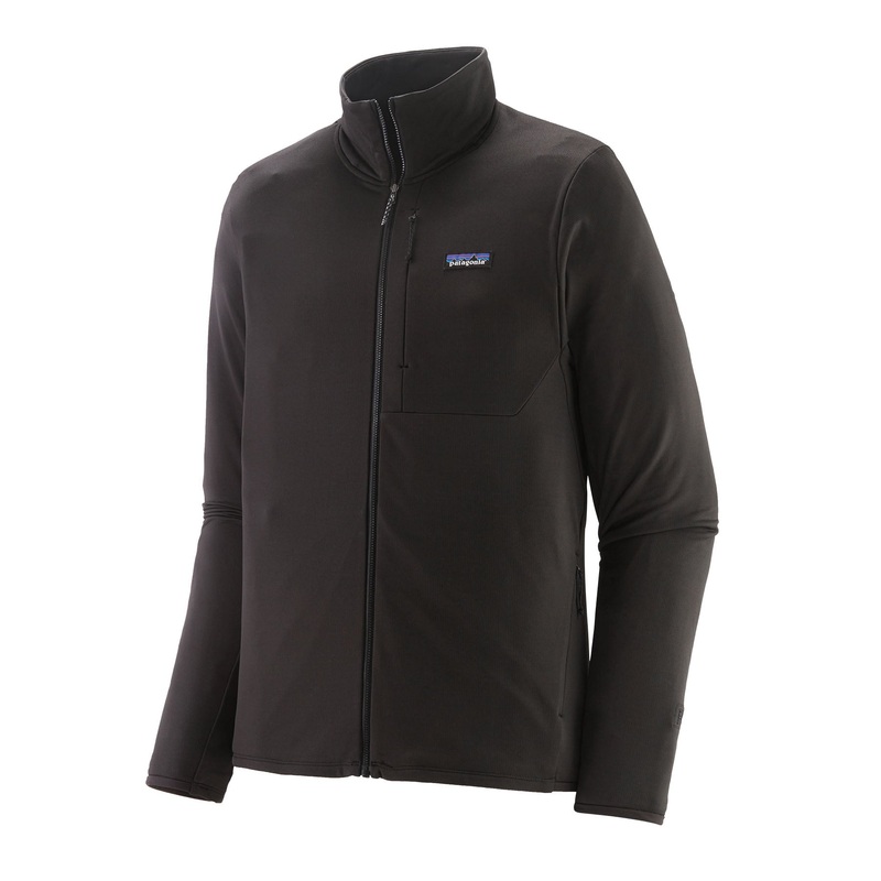 R1 Thermal Jacket – Men’s|Black|Clement Blue|Medium|Large|X-Large