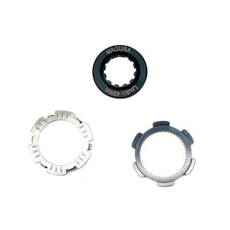 Magura Centerlock Rotor Lockring (Black) (Quick Release) (Internal Spline)