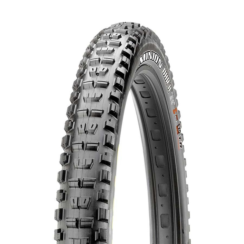 Maxxis Minion DHR II Tire – 27.5 x 2.6 Tubeless Folding BLK 3C MaxxTerra EXO