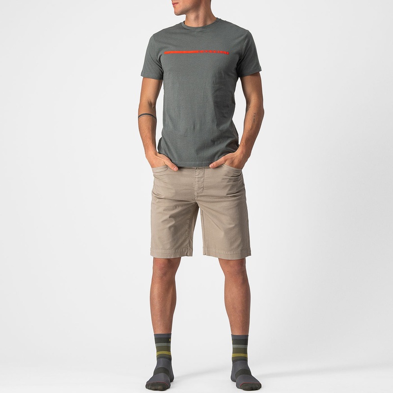 Pantaloncini Castelli VG 5 Pocket – Beige