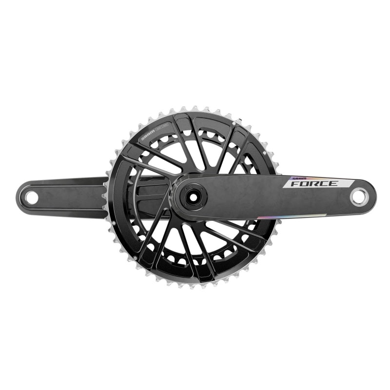 SRAM Force Crankset – 165mm 12-Speed 46/33t 8-Bolt Direct Mount DUB Spindle Carbon E1