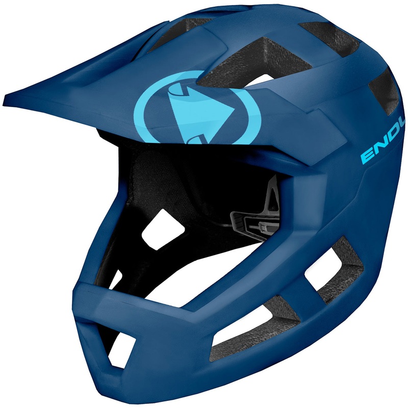 Casco Endura SingleTrack Full Face – Blu