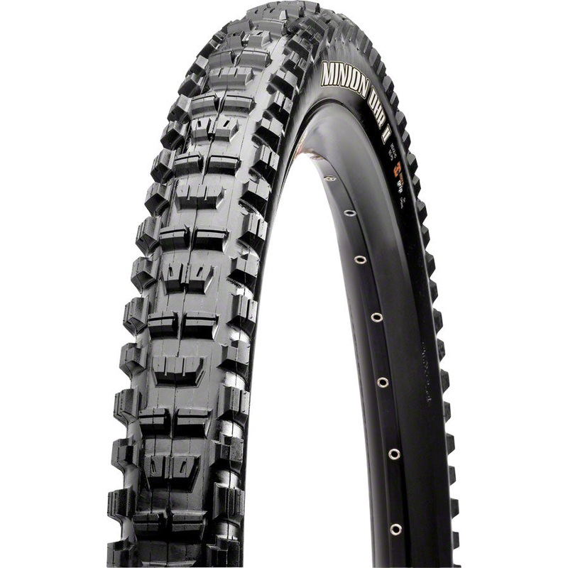 Maxxis Minion DHR II Tire – 24 x 2.3 Clincher Folding Black Dual