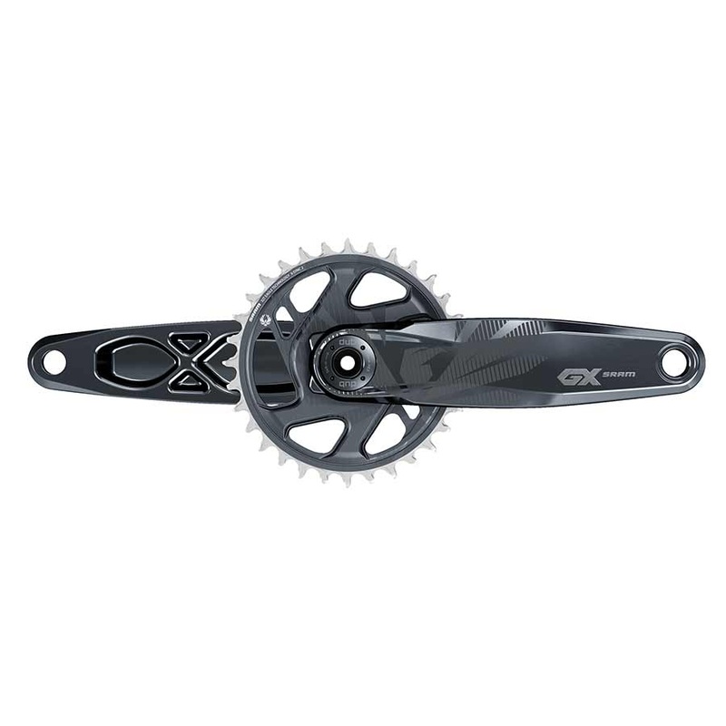 SRAM GX Eagle Boost Crankset – 170mm 12-Speed 32t Direct Mount DUB Spindle Interface Lunar 52mm Chainline