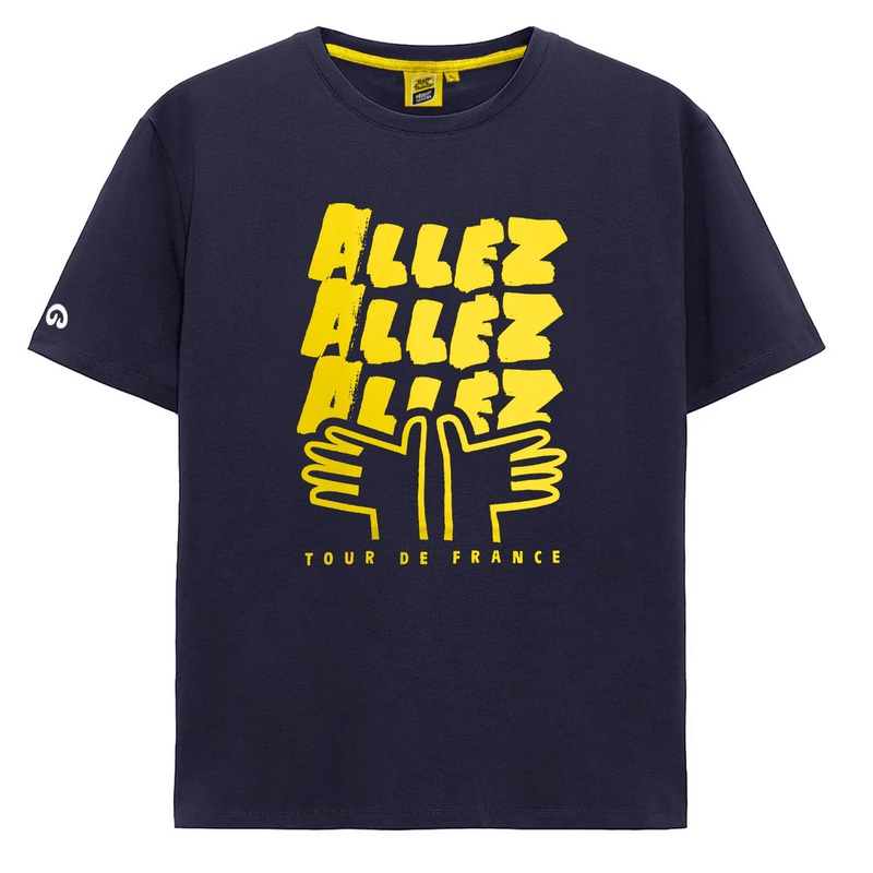 T-Shirt bambino Tour de France 2025 Allez – Blu