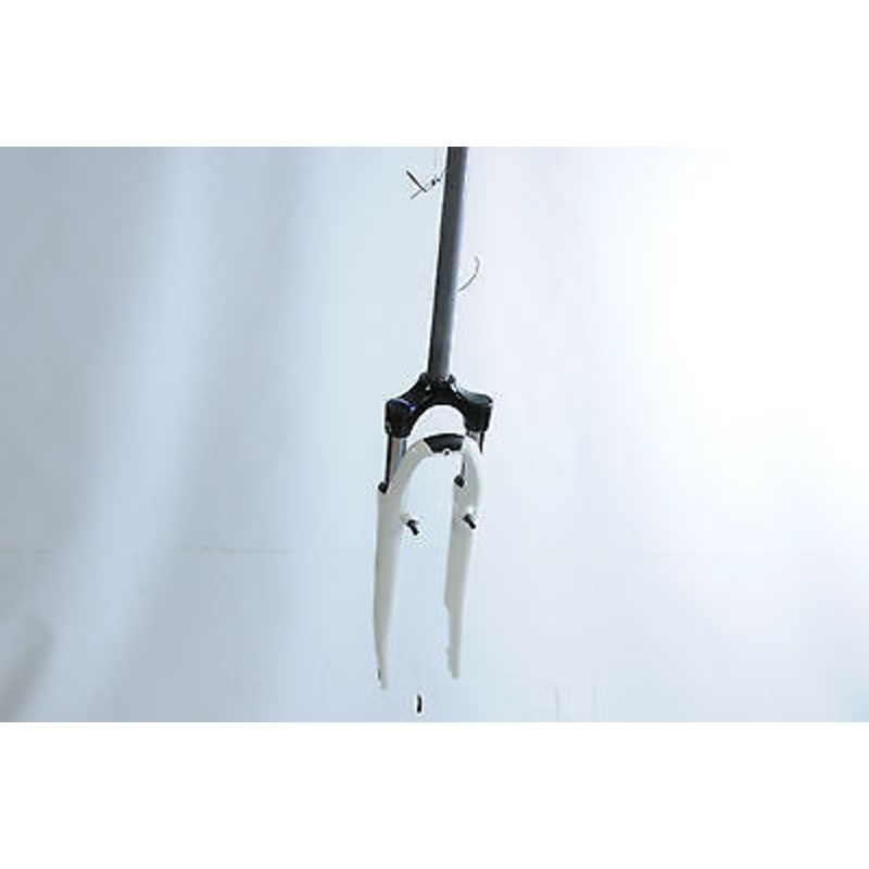 700c 28 SUNTOUR CR-8 HLO SUSPENSION FORK LOCK OUT1 1-8 300mm V BRAKE WHITE NOS