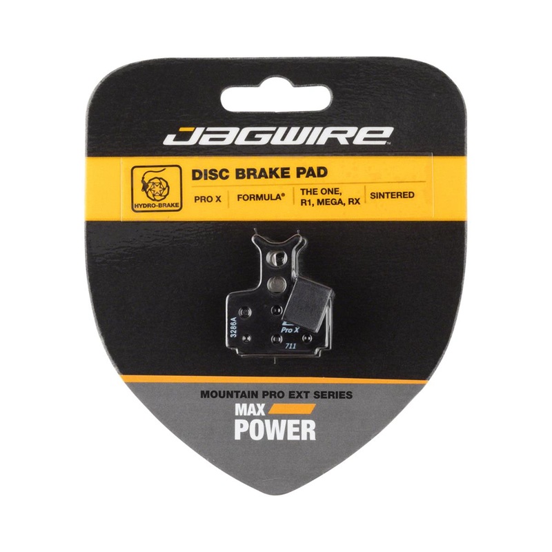 Jagwire Disc Brake Pads (Formula C1/CR3/Cura/Mega/R1/RO/RX/T1) (Sintered) (Pro Extreme Compound)
