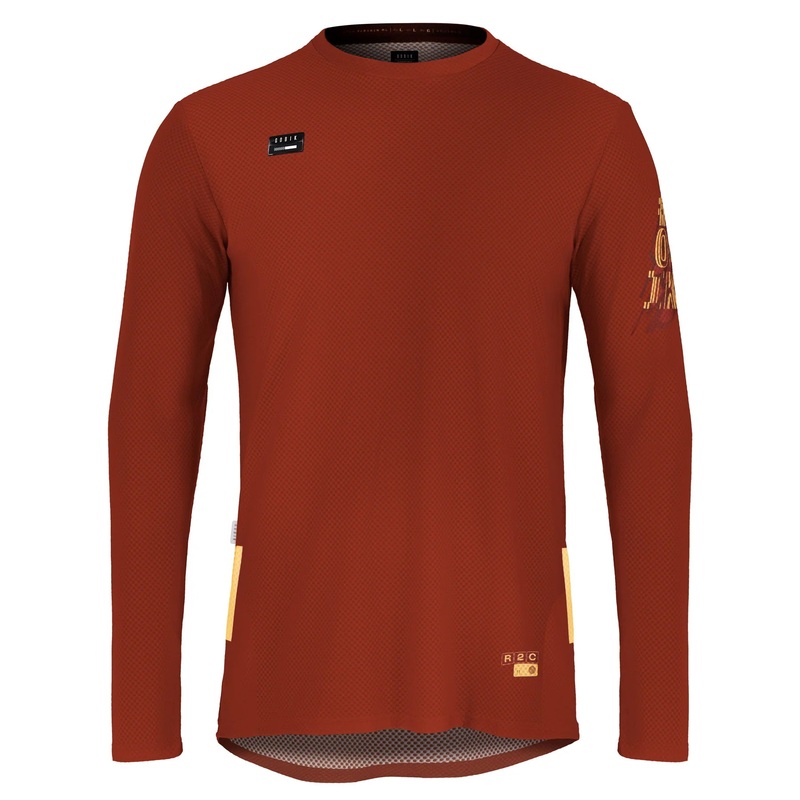 Maglia maniche lunghe Gobik Terrain Rooibos – Rosso