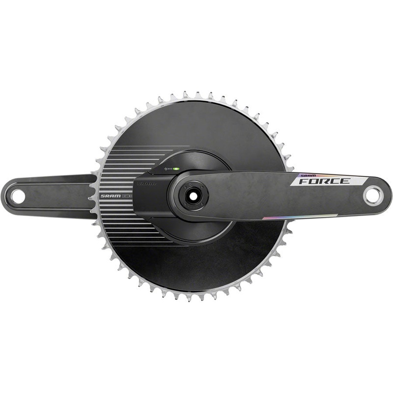 SRAM Force 1 AXS Power Meter Crankset – 172.5mm 12-Speed 50t Aero PM Chainring 8-Bolt Direct Mount DUB Spindle Carbon E1
