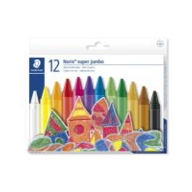 Staedtler Noris Super Jumbo Wax Crayons
