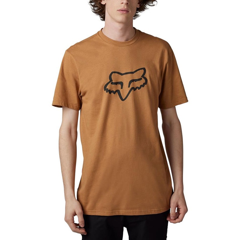 T-Shirt Fox Legacy Head – Marrone