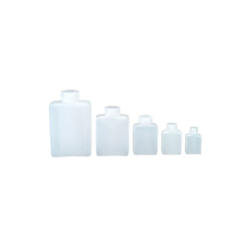 Rectangular Wide Mouth HDPE Bottle