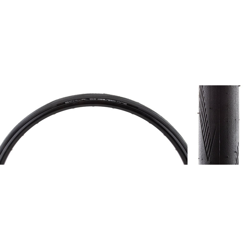 Schwalbe One Tire – 700 x 30 Clincher Folding BLK Performance Line RaceGuard Addix E-25
