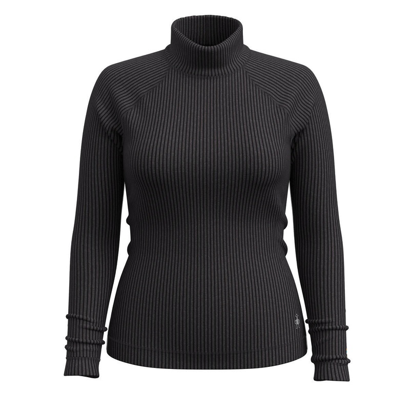 Thermal Merino Rib Turtleneck – Long Sleeve – Women’s