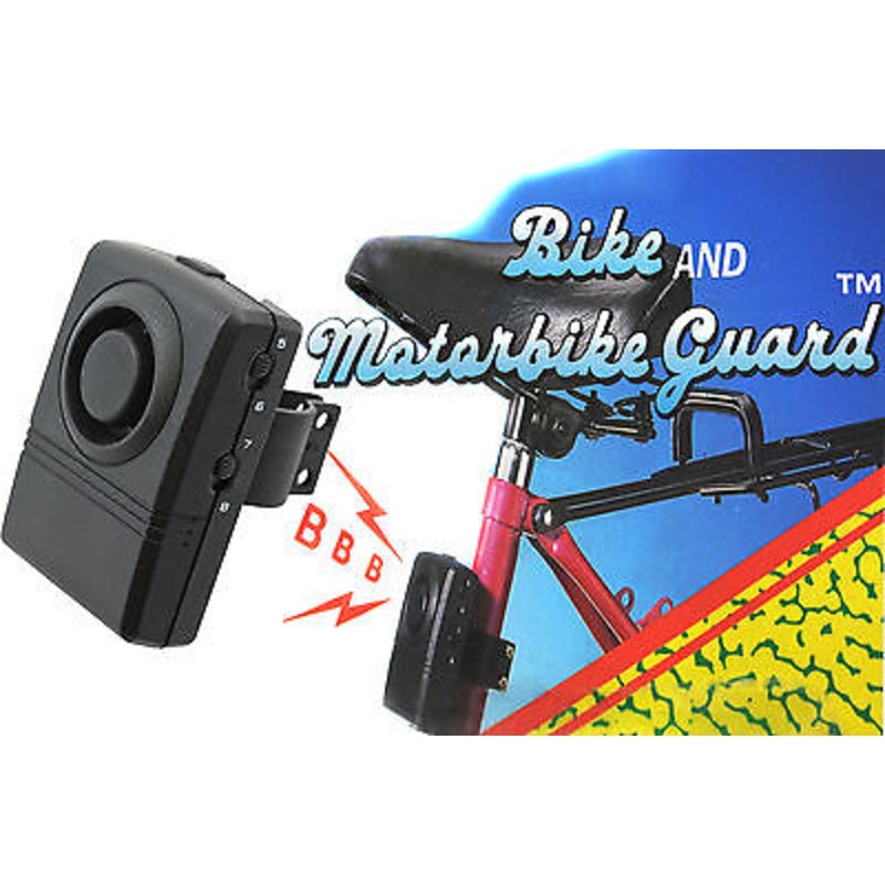 BICYCLE ALARM TO SUIT MOST TYPES OF BIKES MOTION SENSOR ANTI THEFT SECURITY