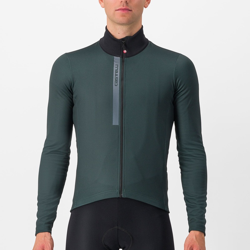 Maglia maniche lunghe Castelli Entrata – Verde