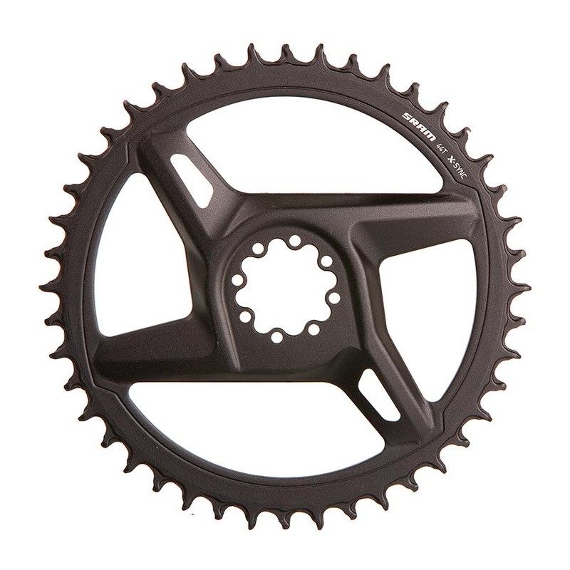SRAM X-Sync Road Direct Mount Chainring Rival – 44t 12-Speed 8-Bolt Direct Mount BLK