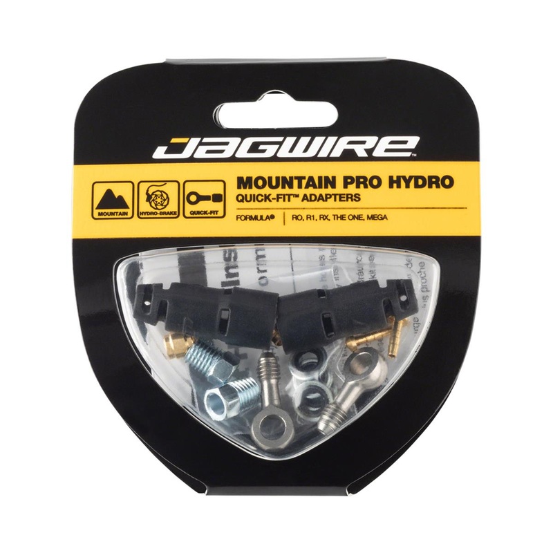Jagwire Mountain Pro Disc Brake Hydraulic Hose Quick-Fit Adapter (Formula R1R, R1, T1, RO)