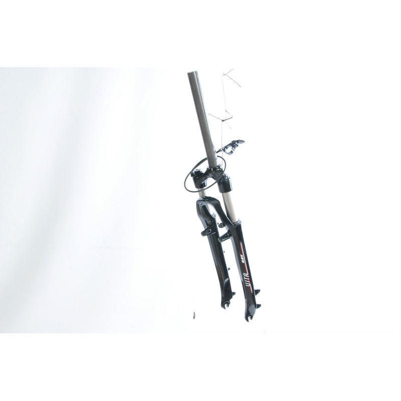 RST VITA RL BLACK 700c SUSPENSION FORK 1 1-8 260mm V-DISC BRAKE REMOTE LOCKOUT