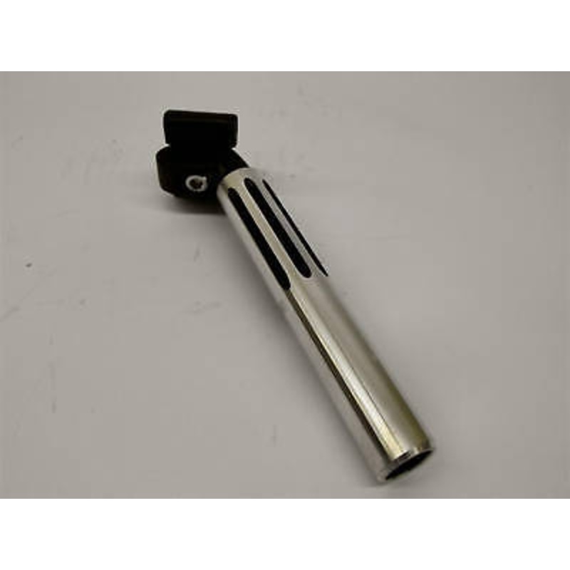 ALLOY MICRO ADJUST SEAT POST 27.2mm FLUTED SADDLE STEM SHORT FIXIE.MTB,RACER NOS
