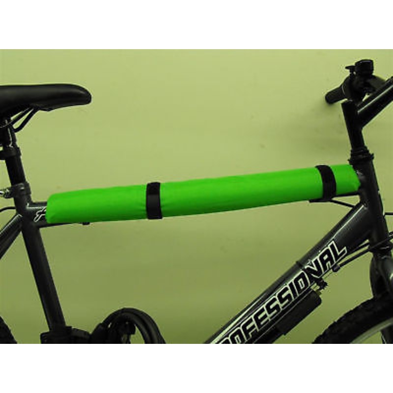 FIXIE-MTB BIKE-ANY BIKE TOP TUBE CRASH PAD GREEN NOS