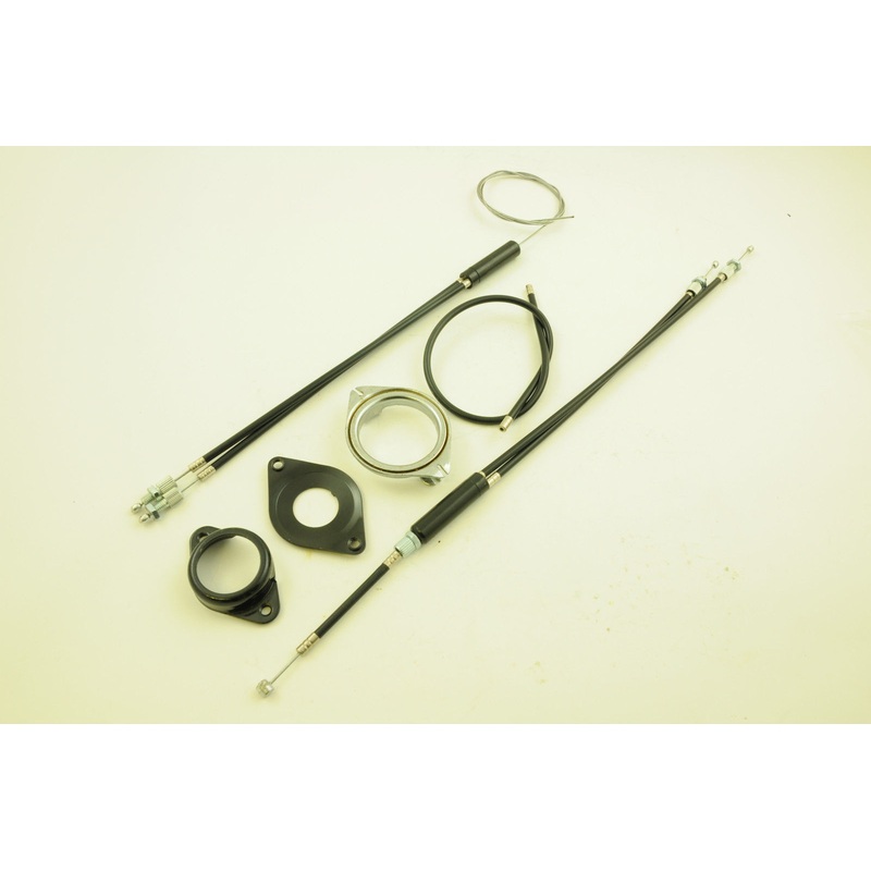 BMX FREESTYLE GYRO 360 ROTOR DETANGLER SET WITH REAR BRAKE CABLE FOR 1 HEADSET