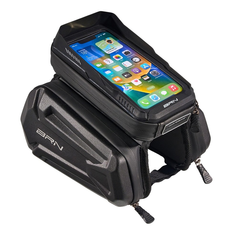 Borsello BRN Hard-Shell Tank Visor XL – Nero