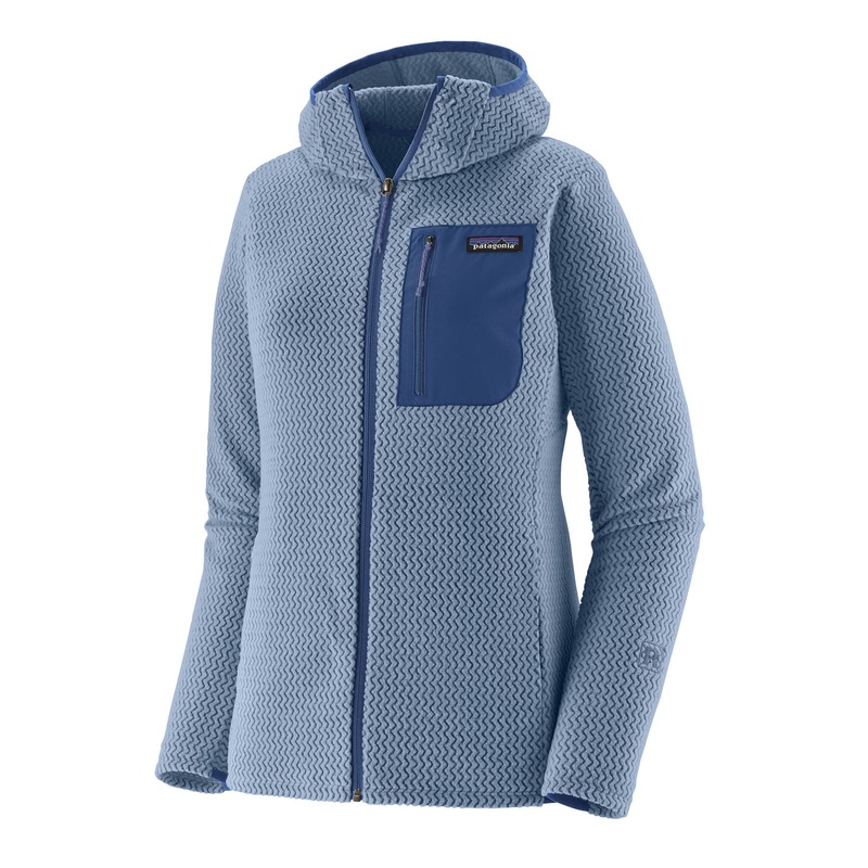 R1 Air Hoody Jacket – Women’s|Barnacle Blue|Black|Brisk Purple|Smolder Blue|Wool White|Potters Red|Small|Medium|Large|X-Large