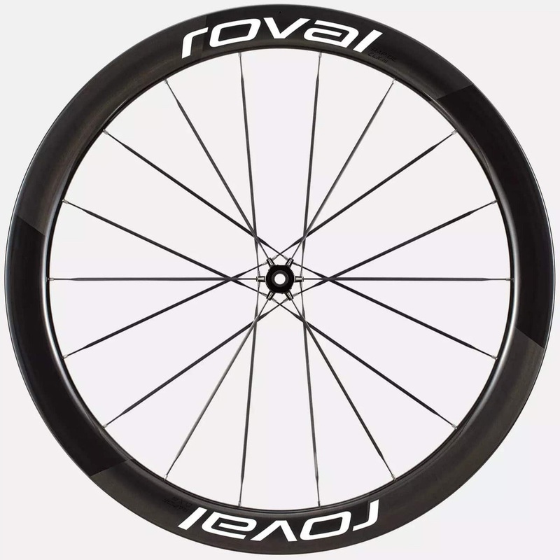 Ruota anteriore Roval Rapide CLX 3 Disc – Nero bianco