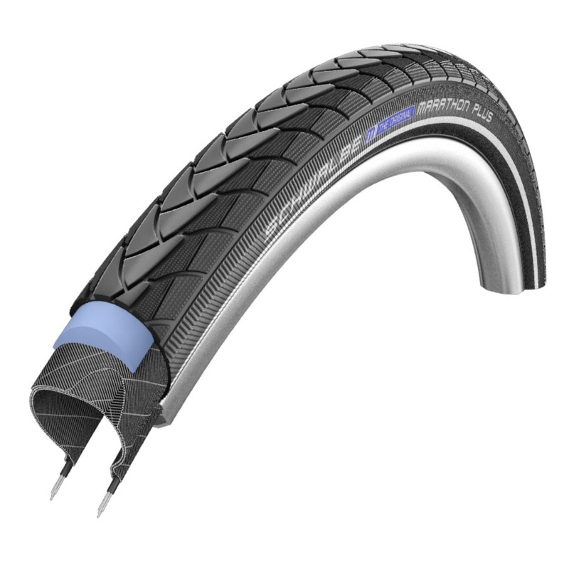 Schwalbe Marathon Plus Smart Guard 26 x 1.50 Reflective 26 Inch Bike Tyre