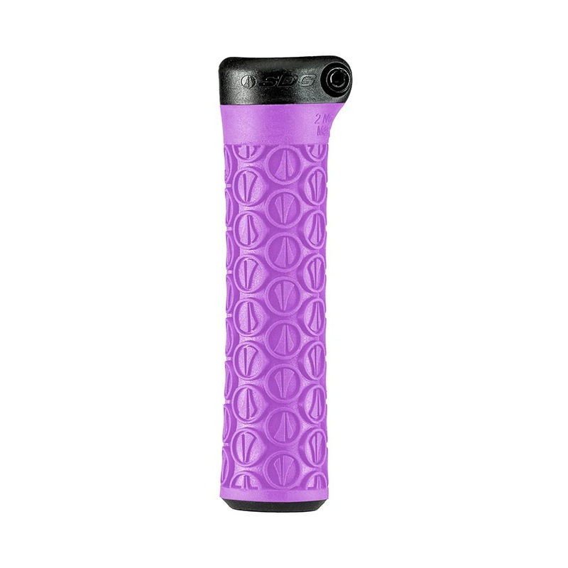 SDG Slater Jr Lock-On MTB Grips – Purple