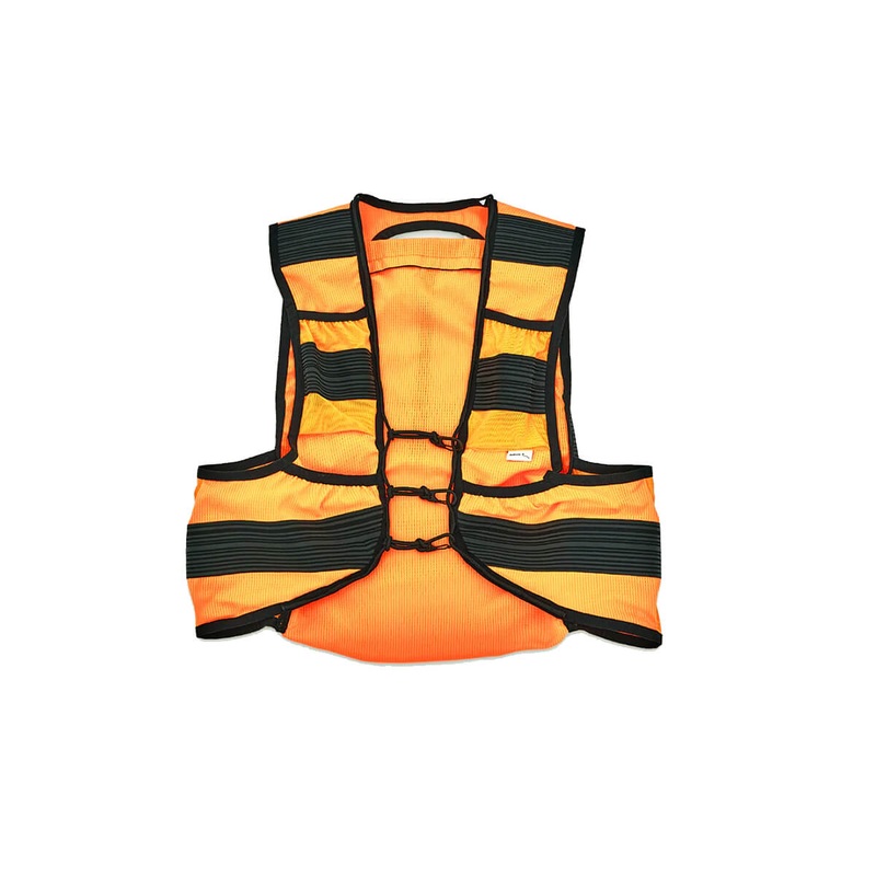 Albion Visibility Cargo Vest|ONE SIZE|BLACK/REFLECTIVE|ORANGE/REFLECTIVE