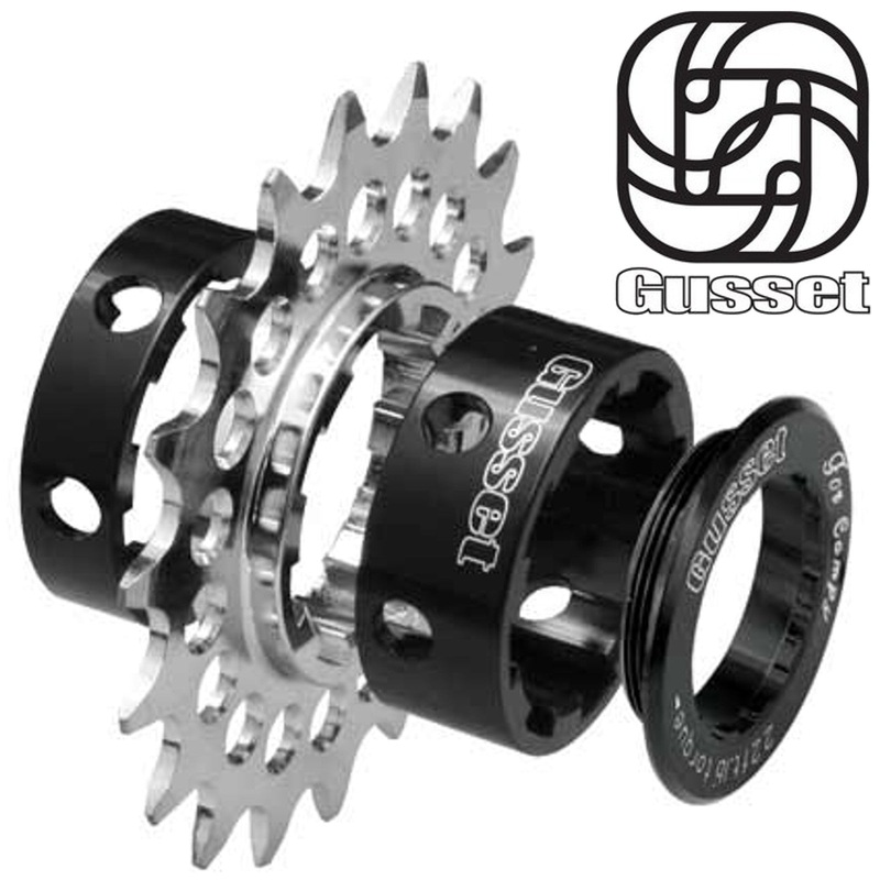 Gusset 1-ER 66c Campag Six Single Speed 18T Conversion Kit