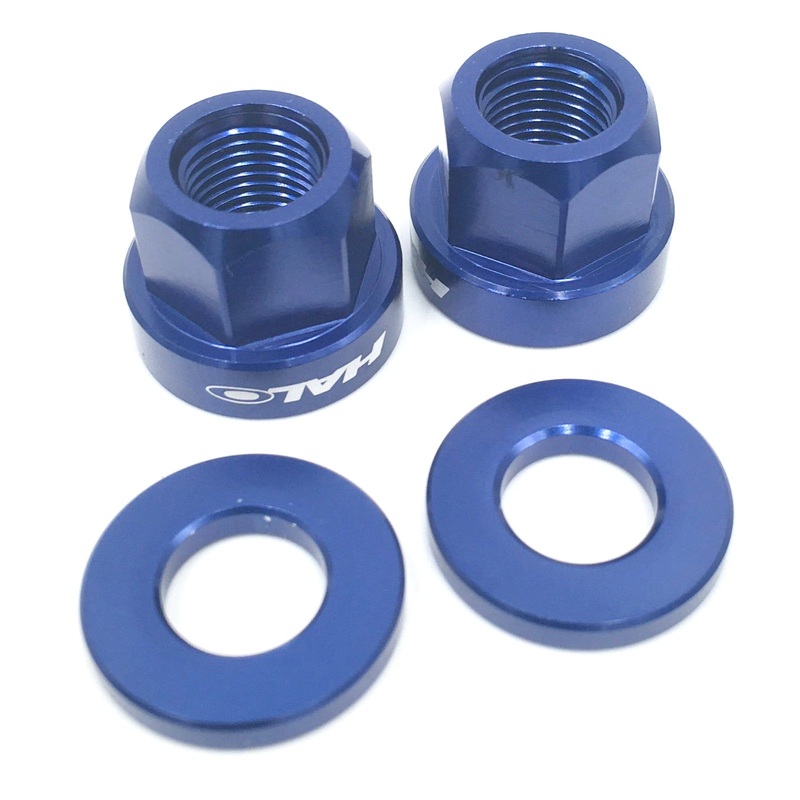 Halo Bike Axle Nuts|M10|Gold|M10|Gold