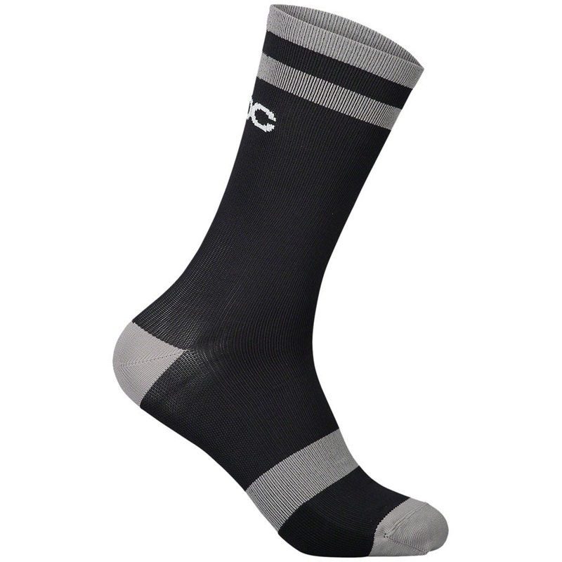 POC Lure MTB Socks – Black/Gray Small