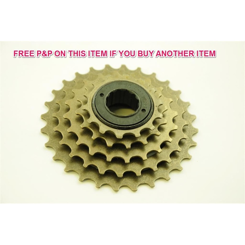 50s,60s,70s,80s RACING BIKES NON INDEX 5 SPEED 14-28 FREEWHEEL (SPROCKET CAS