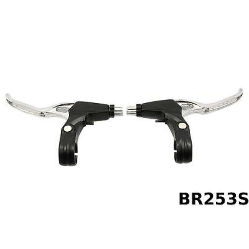 ALLOY BIKE BRAKE LEVERS FOR CANTILEVER OR CALIPER BRAKES LIGHTWEIGHT IMPERFECT