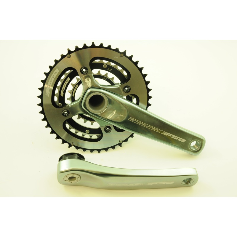 FSA AFTERBURNER TRIPLE CHAINSET BB30 175mm 22-32-44 HOLLOW FORGED CRAZY LOW PRICE