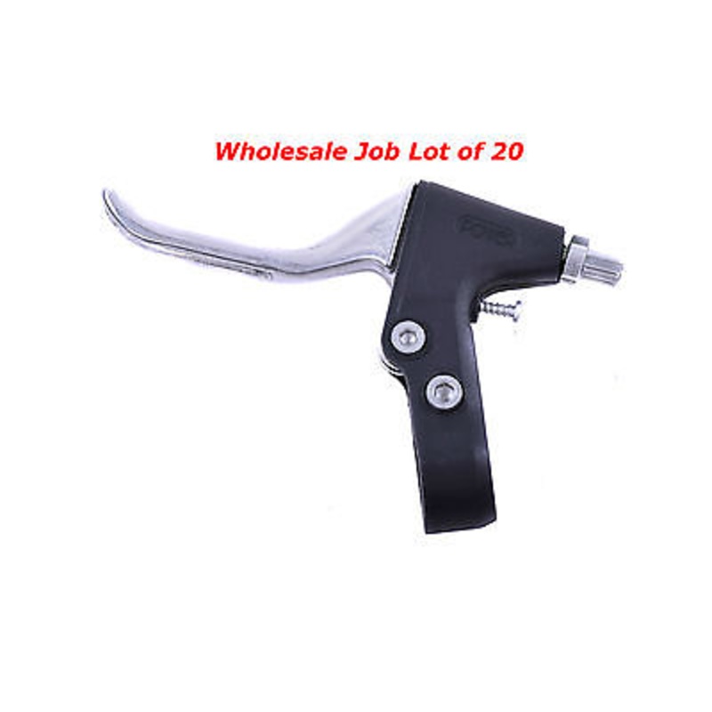 JOB LOT 20 x LEFT HAND ALLOY V-BRAKE LEVERS FOR MTB-ANY BIKE 3 FINGER TYPE