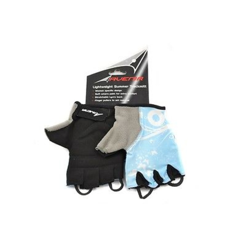 RALEIGH AVENIR CLASSIC LADIES TRACK MITTS WOMENS CYCLING GLOVES BLUE XL