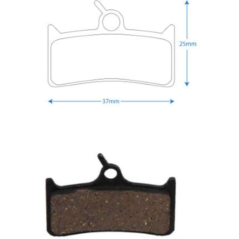 RWD R013 Formula Oro Organic Disc Bike Brake Pads