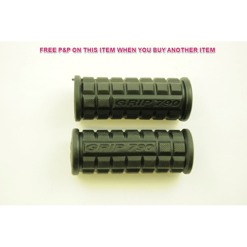 PAIR BLACK CHILDS BIKE-TRIKE-SCOOTER HANDLEBAR GRIPS 80mm KIDDIES CHILDREN CYCLE