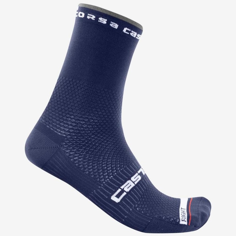 Calze Castelli Rosso Corsa Pro 15 – Blu scuro