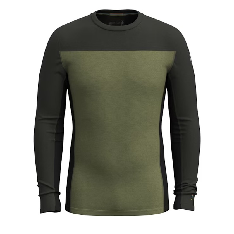 Classic Thermal Merino Base Layer Colorblock Crew – Boxed – Long Sleeve – Men’s