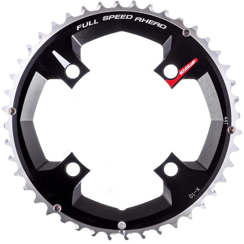 FSA Super MTB  X-10 44t Chainring 10 Speed Black & Red 104mm BCD
