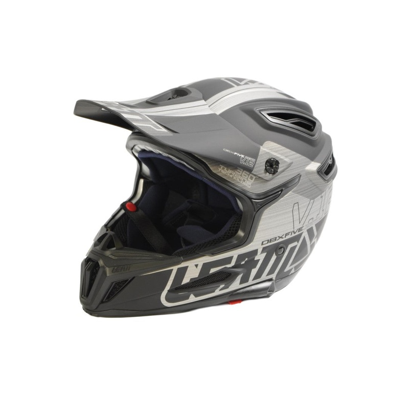 Leatt DBX 5.0 Full Face Enduro Helmet Medium 57-58cm Brushed Black (RRP: 280)