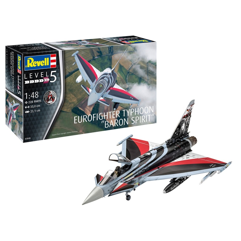 Revell Eurofighter Typhoon Baron Spirit 1:48 Plane Model Kit