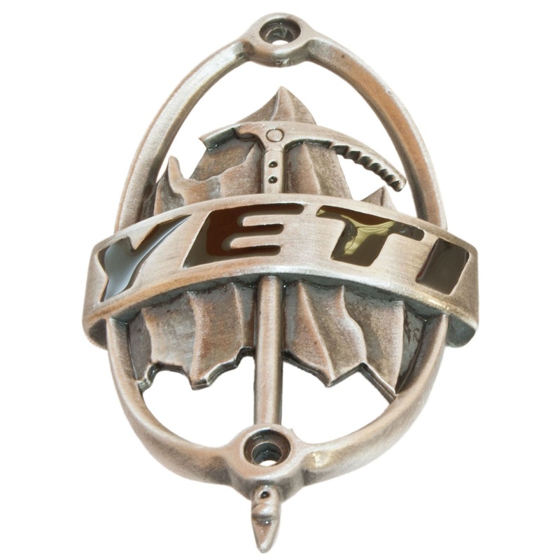 Bike Head Badge Yeti|Ice Axe|Ice Axe